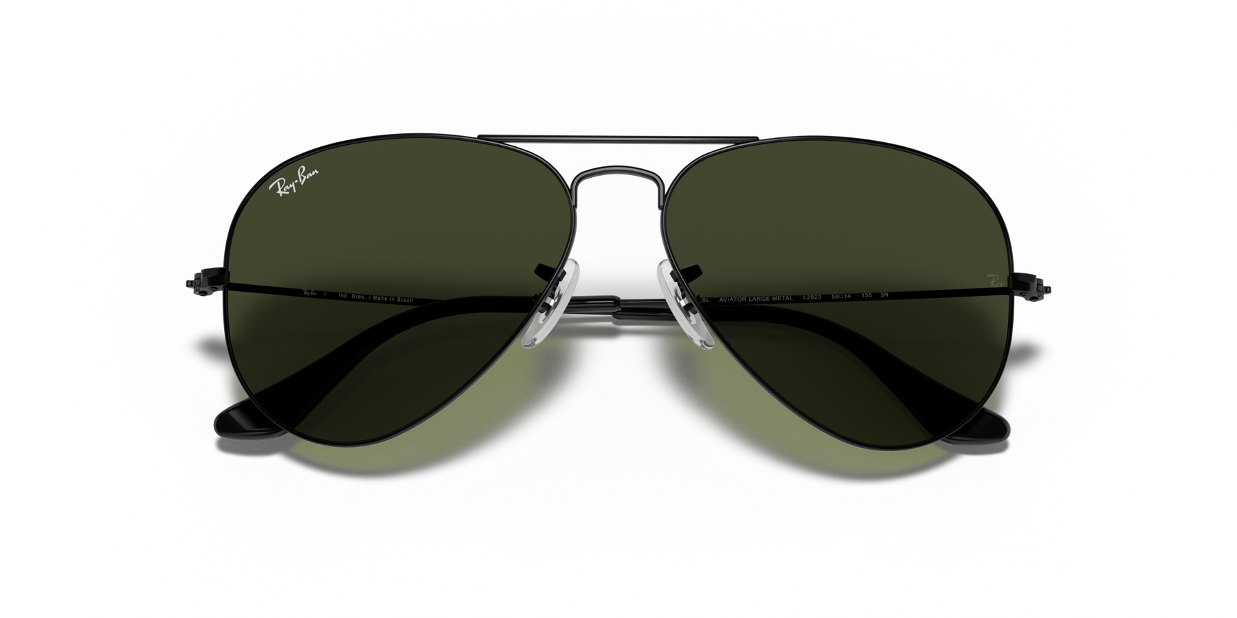 Anteojos de Sol Ray-Ban 3025L Blk Gry Mirror Lunavi