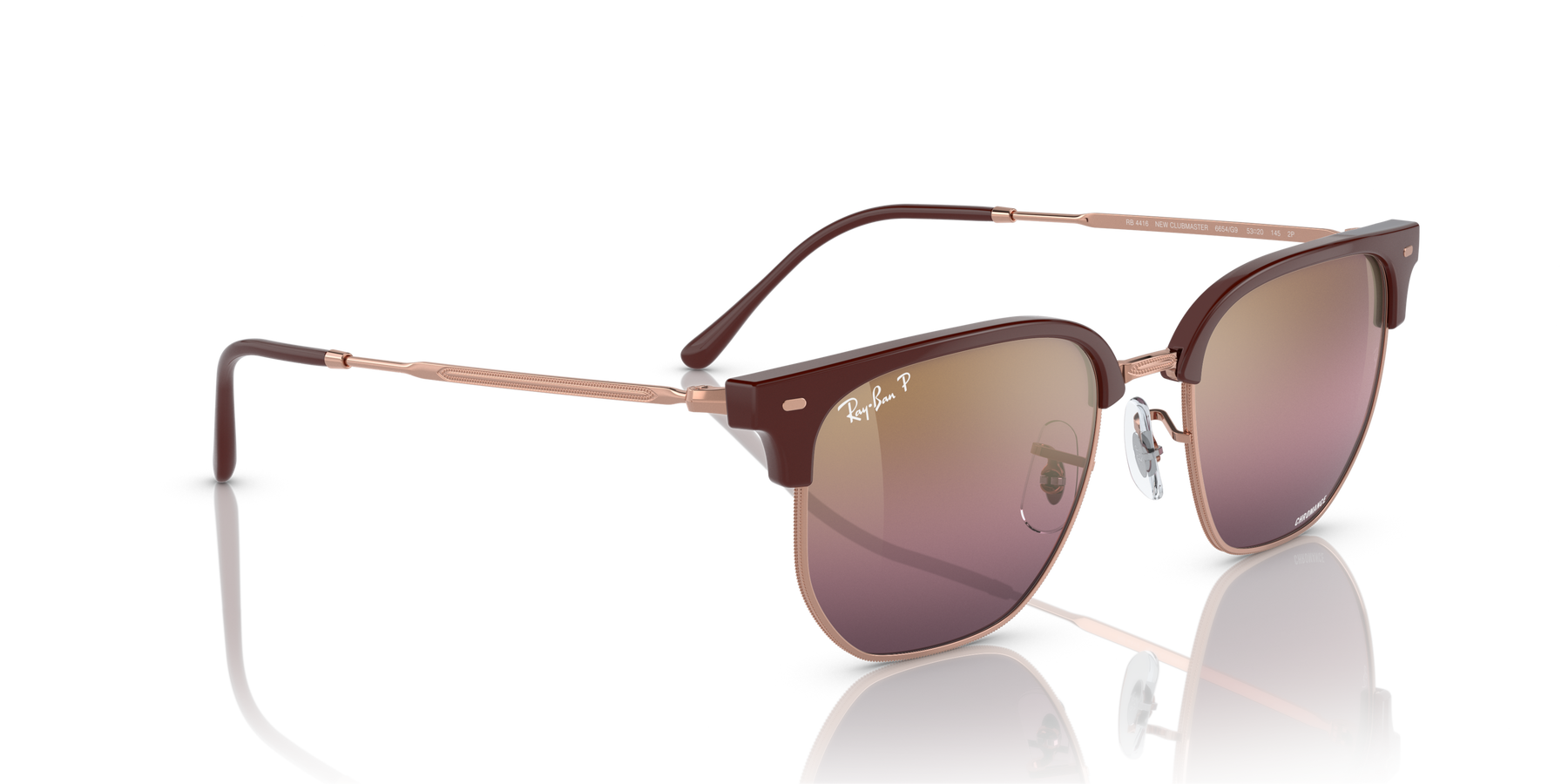 Anteojos de Sol Ray-Ban New Clubmaster RB4416 Polarizado Lunavi