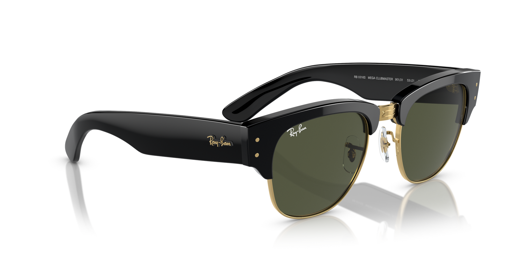 Anteojos de Sol Ray-Ban Mega Clubmaster 3016 Lunavi