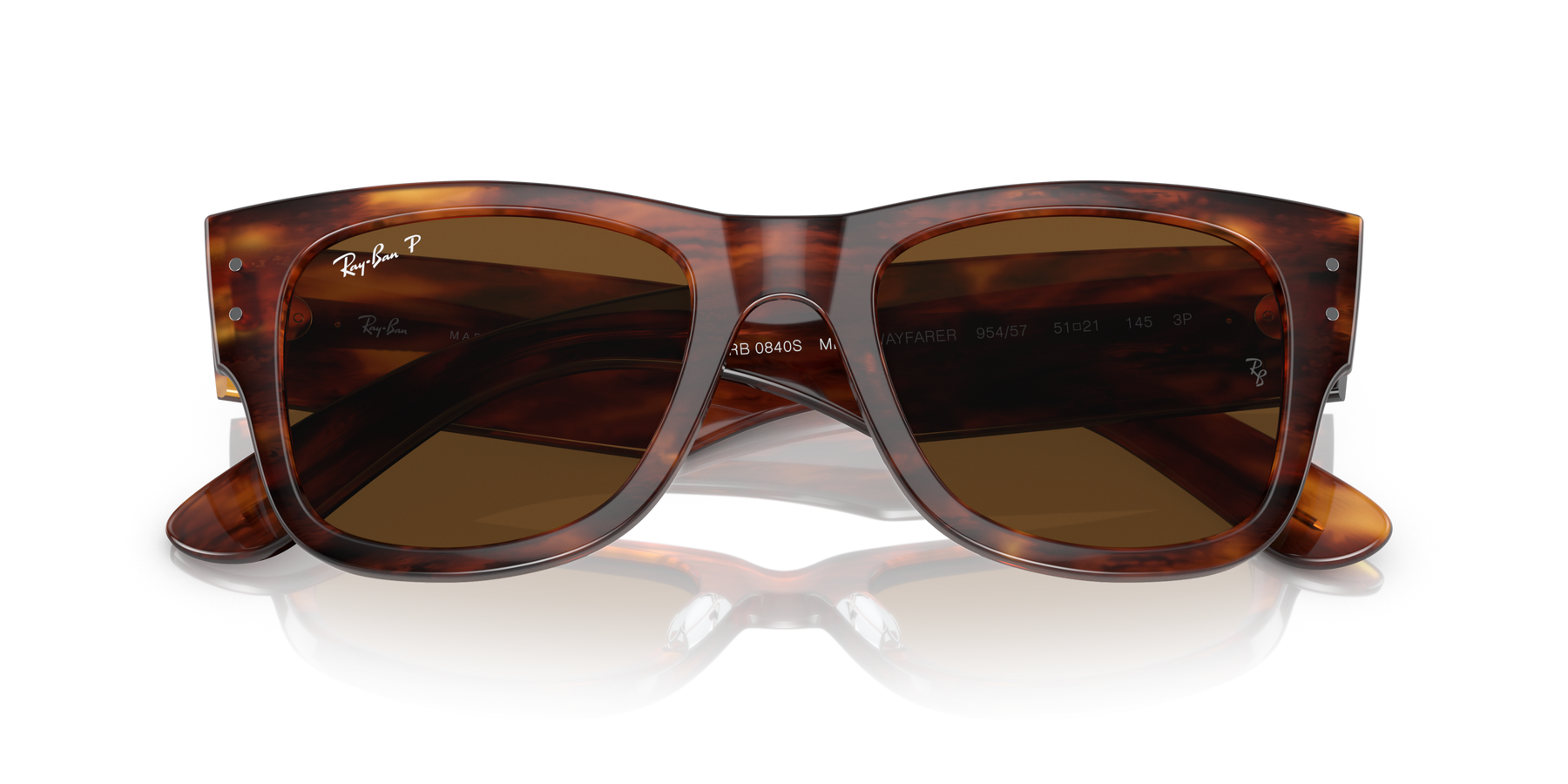 Anteojos de Sol Ray-Ban Mega Wayfarer RB0840S Polarizado