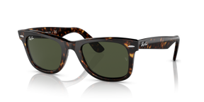 Anteojos de sol Ray-Ban Wayfarer RB2140, TRT SHN, GRN Lunavi