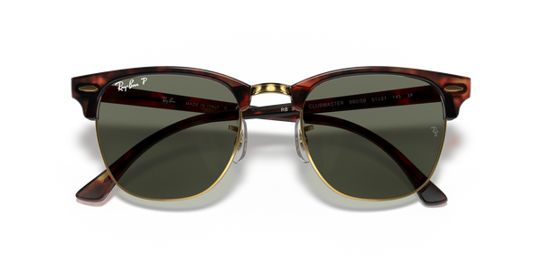 Anteojos de Sol Ray-Ban Clubmaster 3016 990/58, 55 Polarizado Lunavi